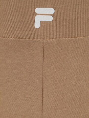 évasé Pantalon 'Comines' FILA en marron