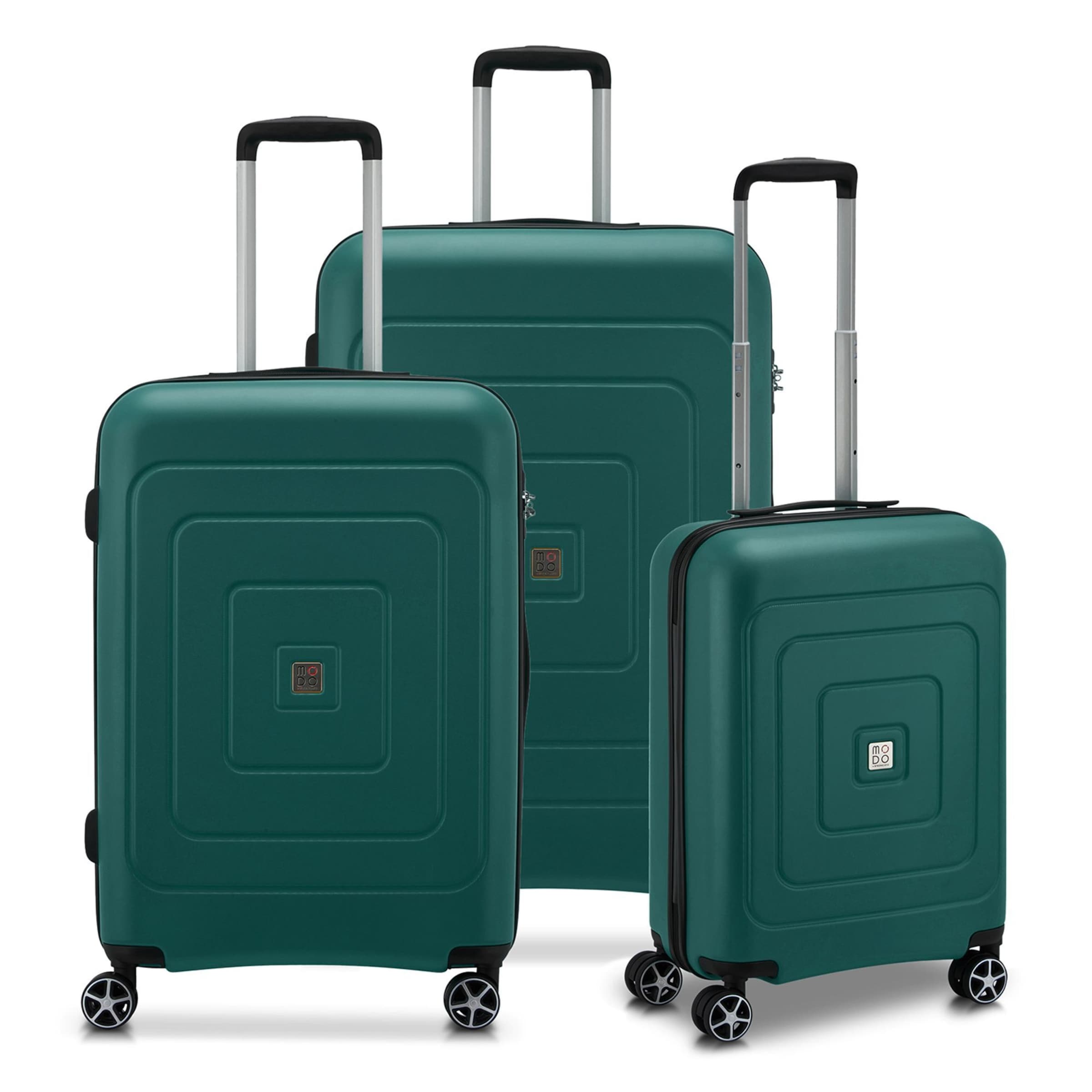 MODO by Roncato Suitcase Set in Green: front