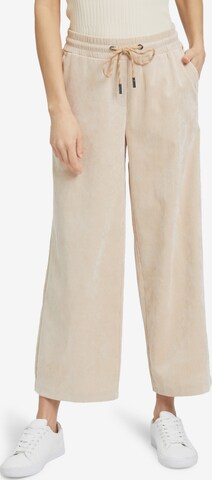 Loosefit Pantalon Betty & Co en beige : devant