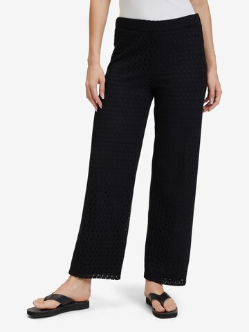Betty & Co Regular Pants in Black: front