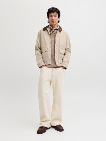 pilka JACK & JONES Megztinis 'JORNANTUCKET'