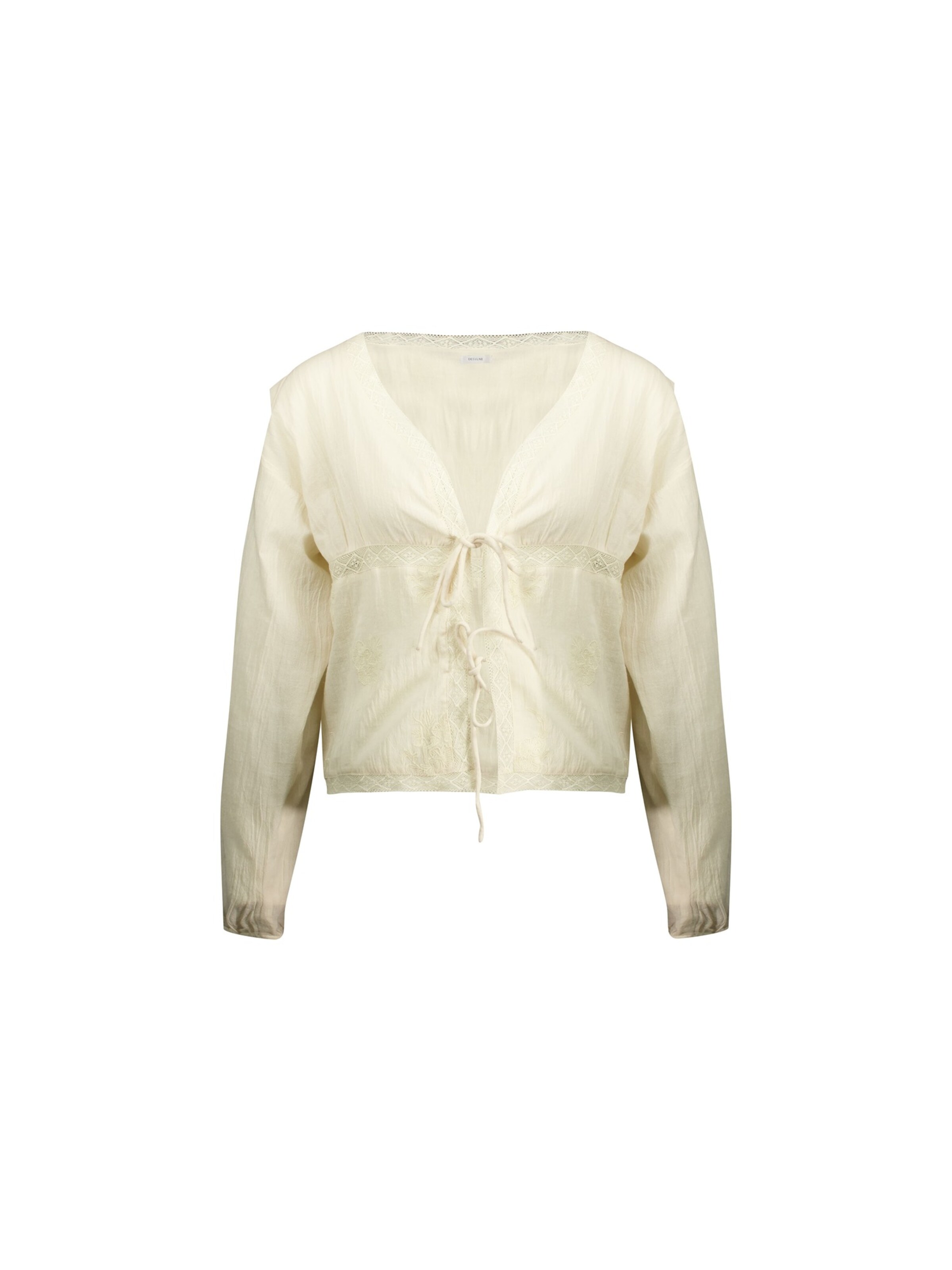 Chemisier Deeluxe en blanc : devant