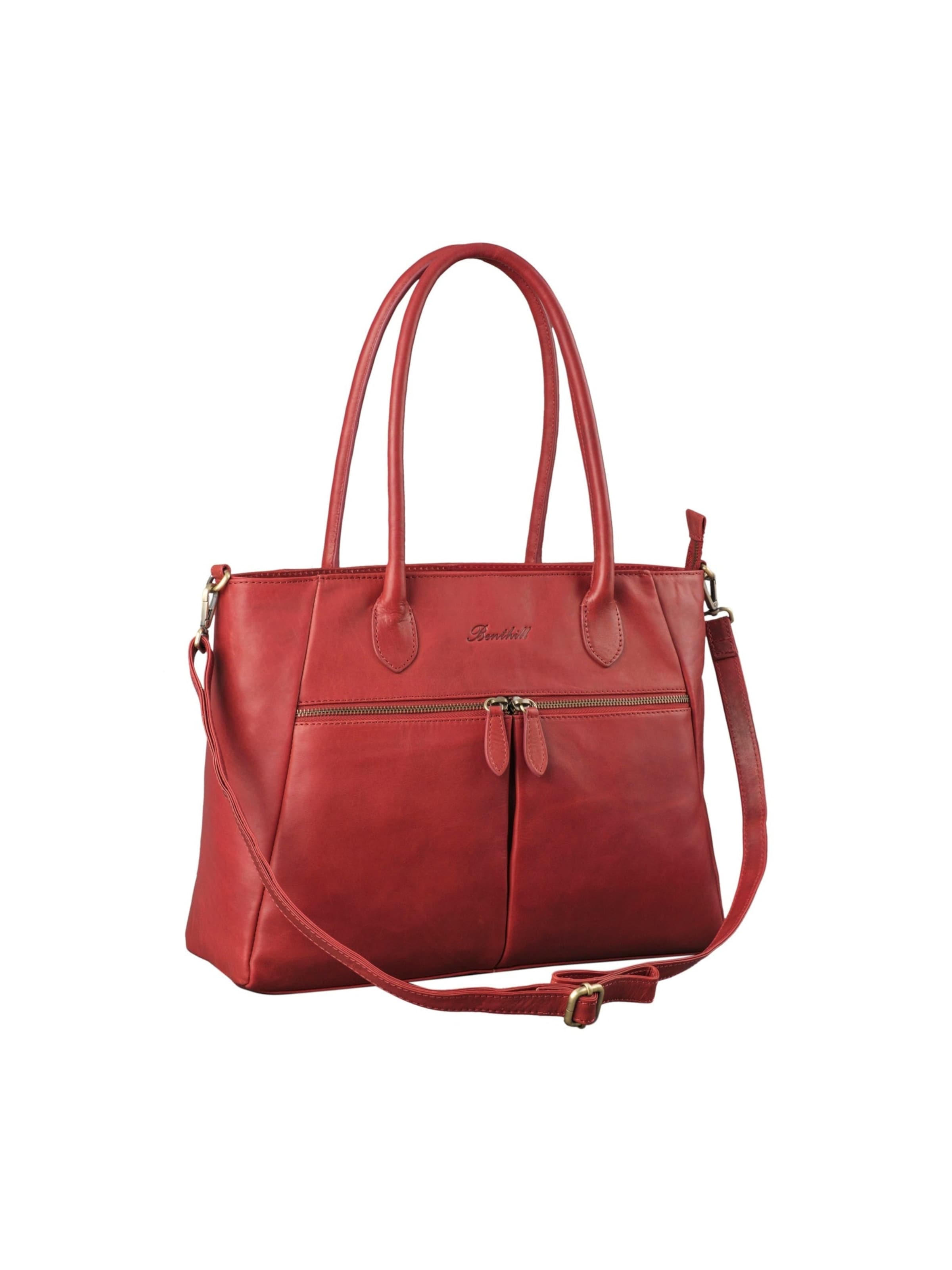 Benthill Handbag in Red