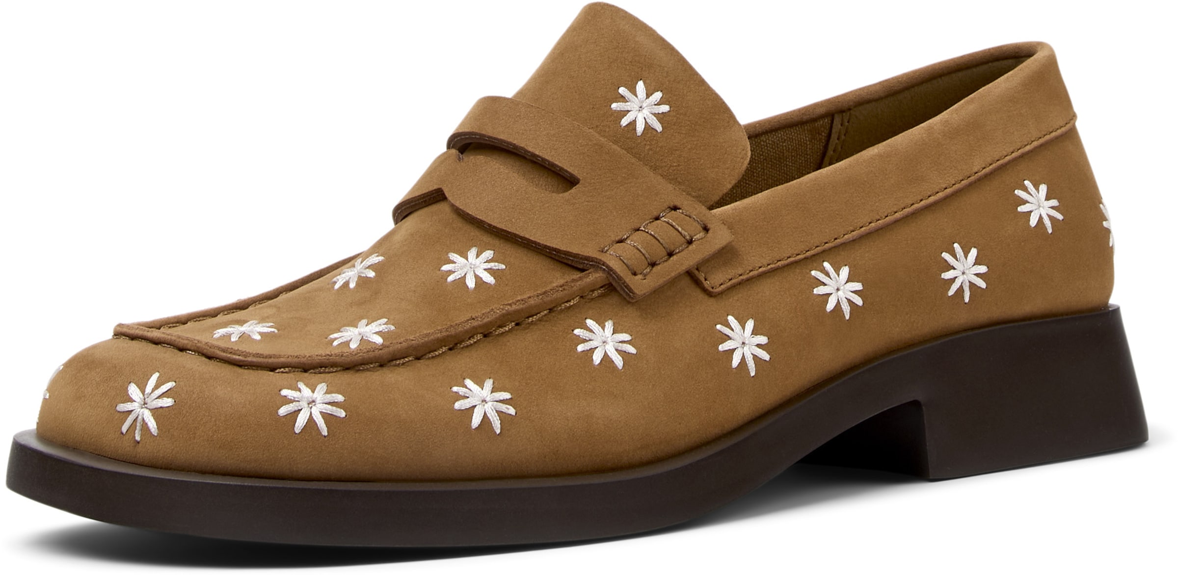 Mocassino 'Donna' di CAMPER in marrone: frontale