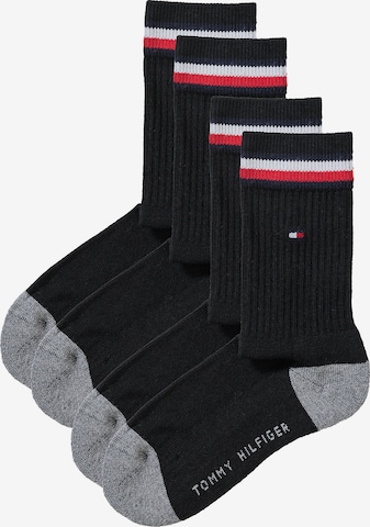 TOMMY HILFIGER Socken in Schwarz