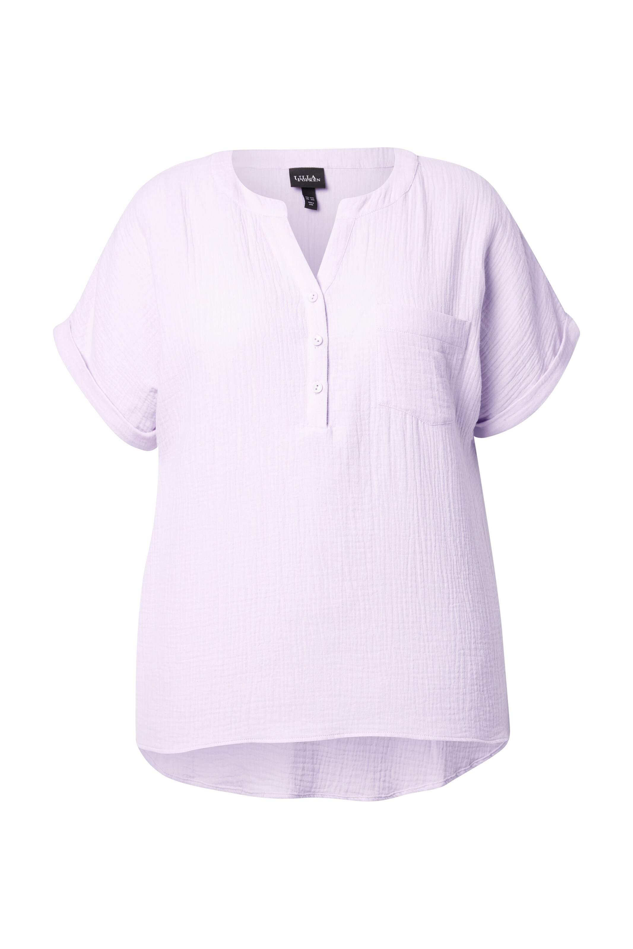 Ulla Popken Bluse in Lila: Vorderseite