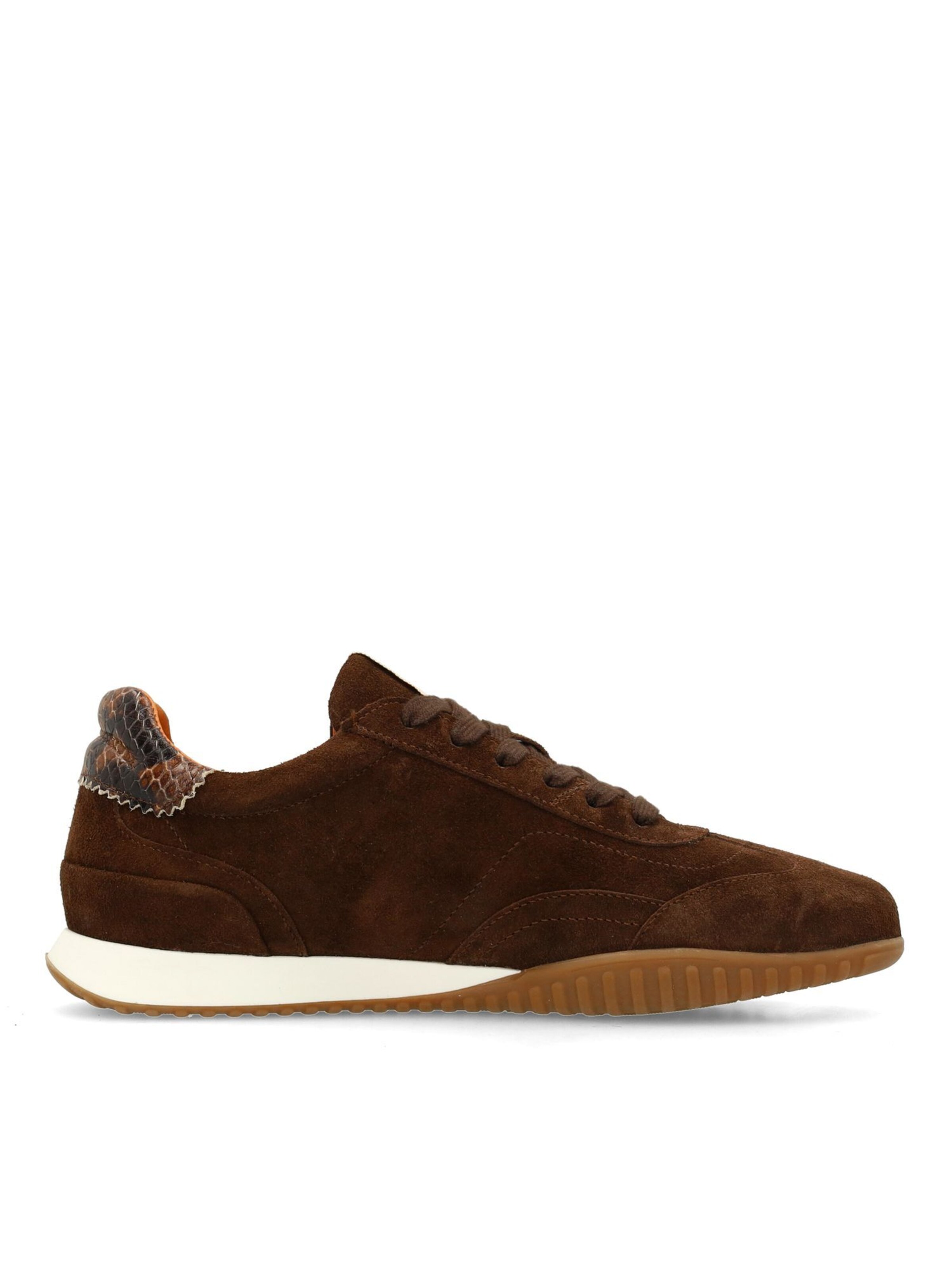 MANFIELD Sneakers 'Flache' in Brown