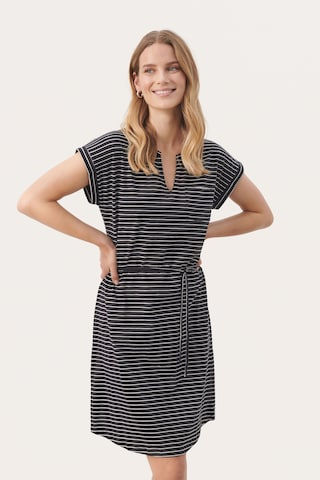 Part Two Kleid in Blau: Vorderseite