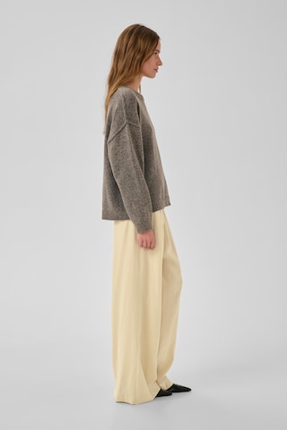 My Essential Wardrobe Wide leg Broek 'MWMindy' in Geel