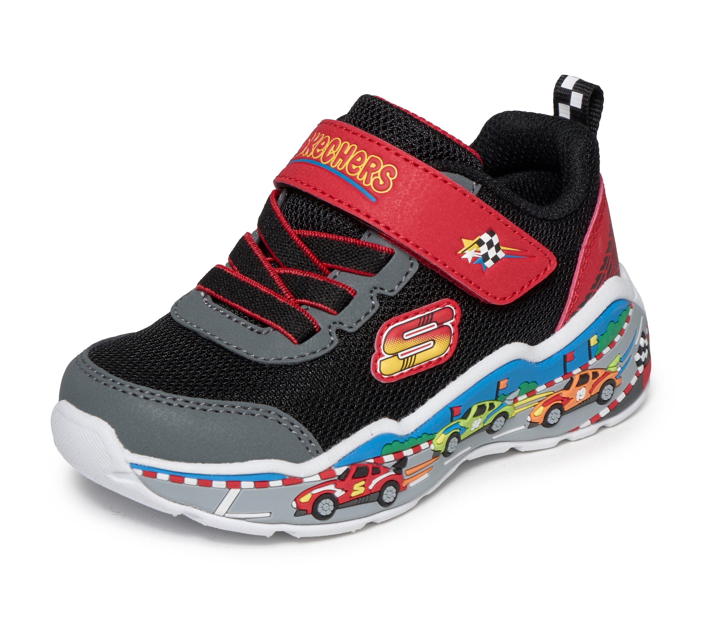 SKECHERS Athletic Shoes 'Play Scene' in Black: front