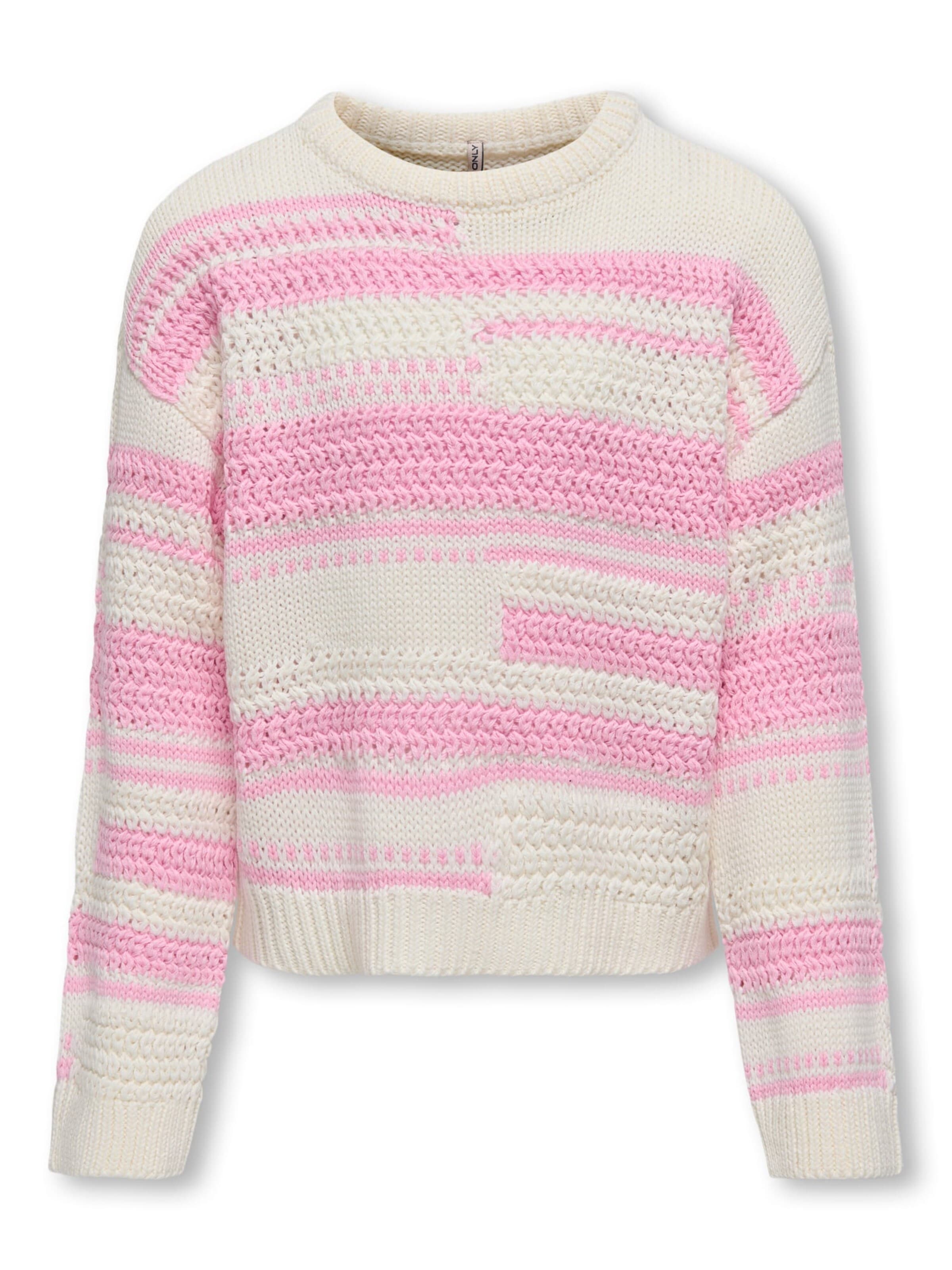 ONLY Trui 'sutha' in Roze: voorkant