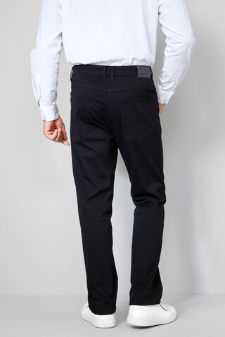 Regular Pantalon Boston Park en noir