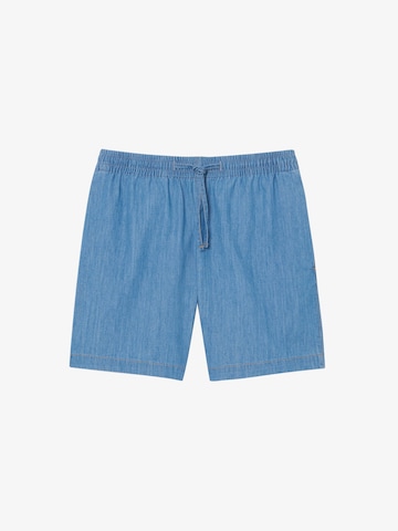 LACOSTE - Regular Calças em azul