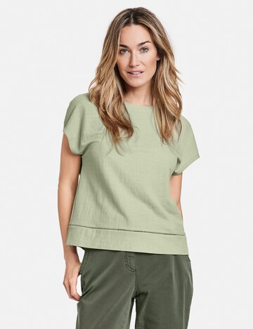 T-shirt GERRY WEBER en vert : devant