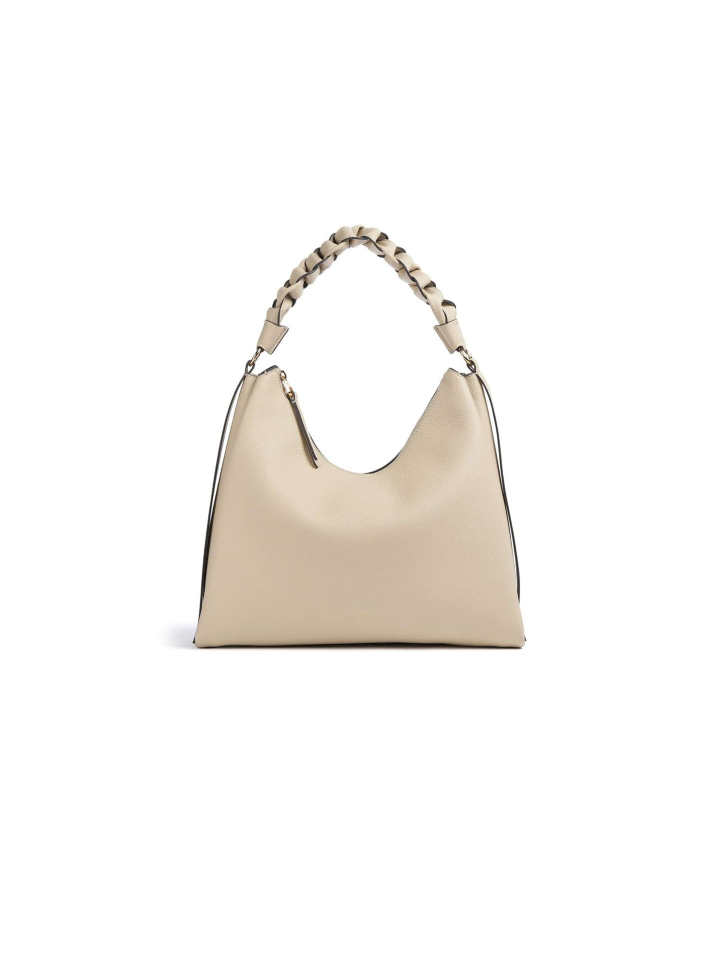 Coccinelle Handtas in Beige: voorkant