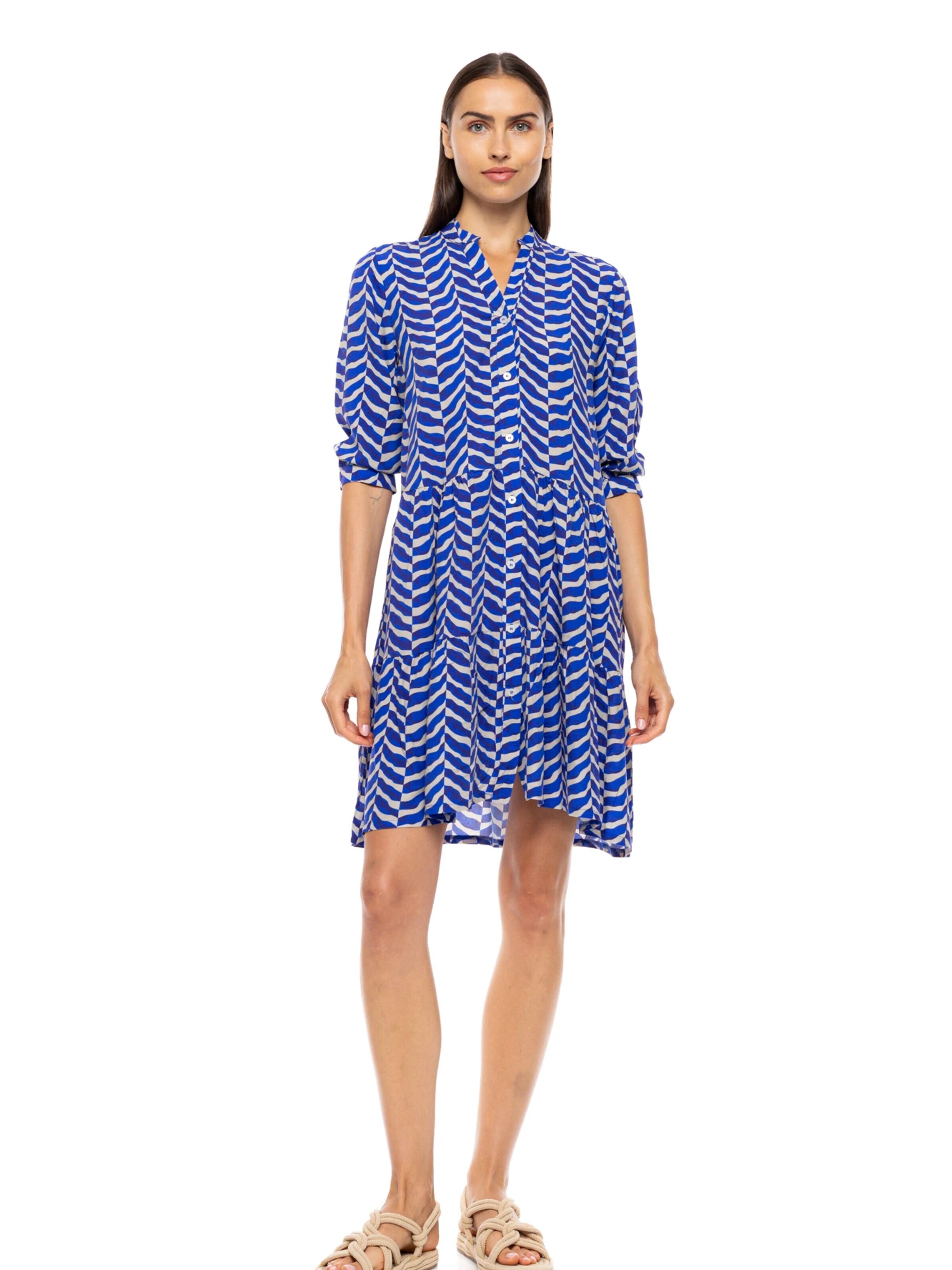 Pink Label Sommerkleid 'BEACHWEAR AEGEAN WAVE'‌‌‌‌ in 40 in blau, Produktansicht