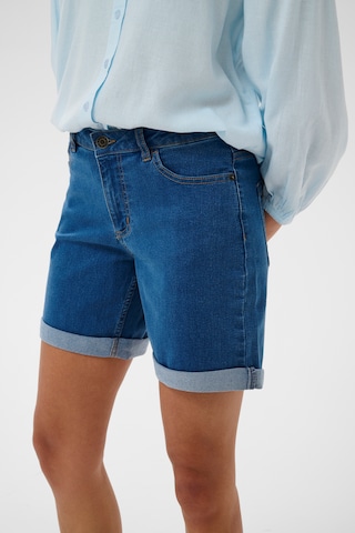 Kaffe Обычный Штаны 'KAvilma' в Синий