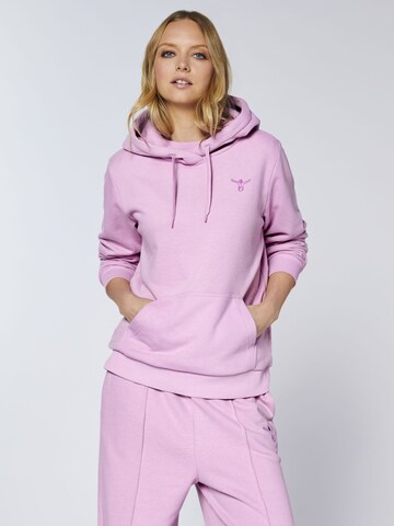 CHIEMSEE Sweatshirt in Lila: Vorderseite