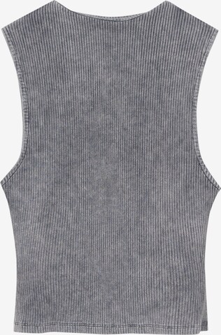 Top di Pull&Bear in grigio: frontale