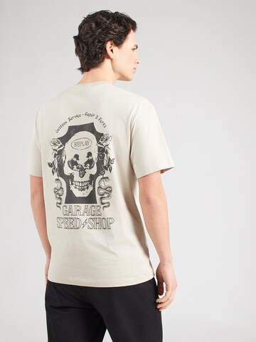 REPLAY Shirt in Beige: front