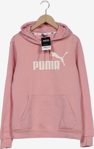 PUMA Sweatshirt & Zip-Up Hoodie in M in Pink: front