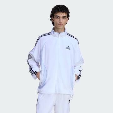 Veste mi-saison 'Teamgeist Adicolor Originals' ADIDAS ORIGINALS en bleu : devant
