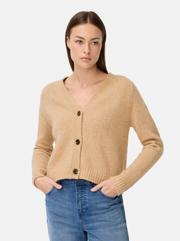 CAMEL ACTIVE Knit Cardigan in Beige: front