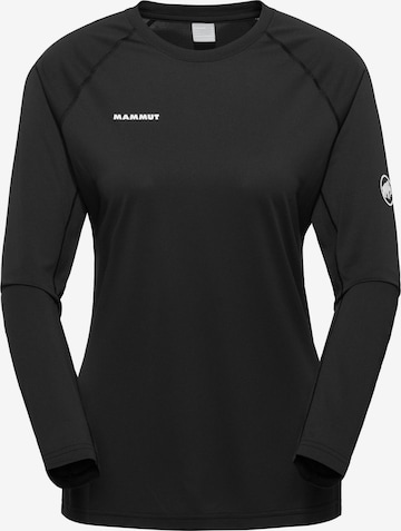 MAMMUT Funktionsshirt 'Ducan' in Schwarz: Vorderseite