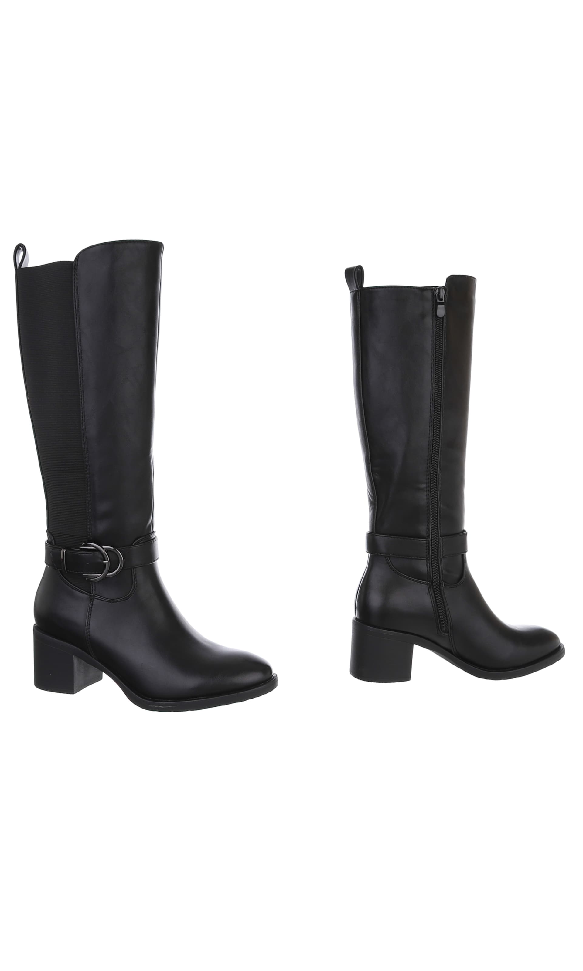 Ital-Design Boots in Black