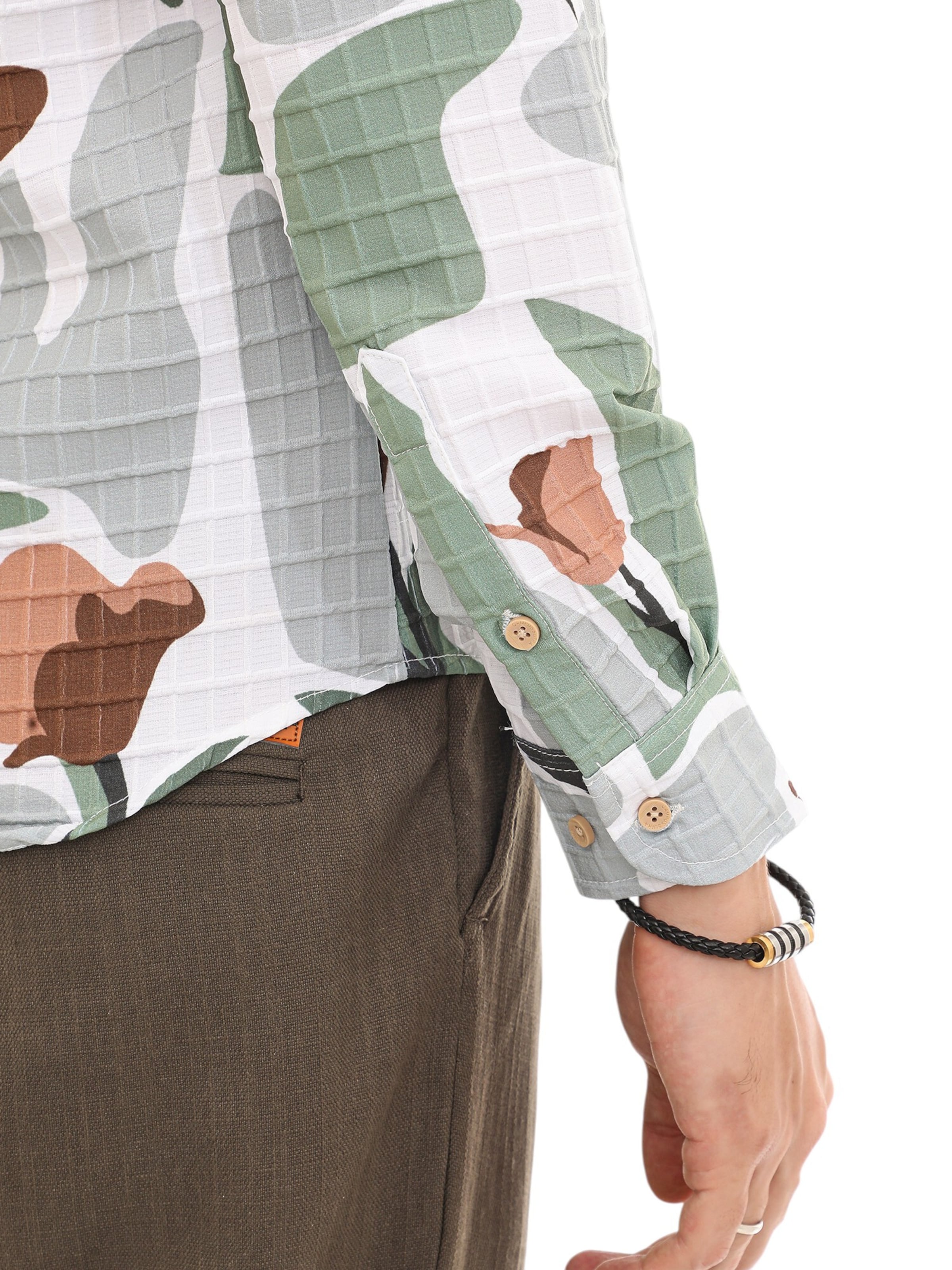 Campus Sutra Rovný strih Košeľa 'Lilliana' - Biela