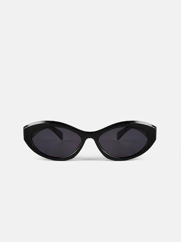 L37 HANDMADE SHOES - Gafas de sol 'ALFA' en negro: frente