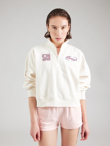 ELLESSE Μπλούζα φούτερ 'CONSTANA' σε λευκό: μπροστά