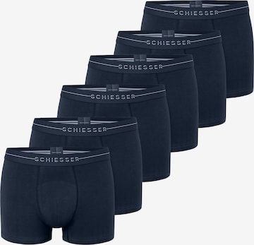 SCHIESSER Boxershorts 'Cotton Flex' in Blau: Vorderseite