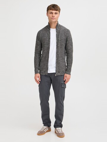 INDICODE JEANS Gebreid vest ' Jadan ' in Grijs