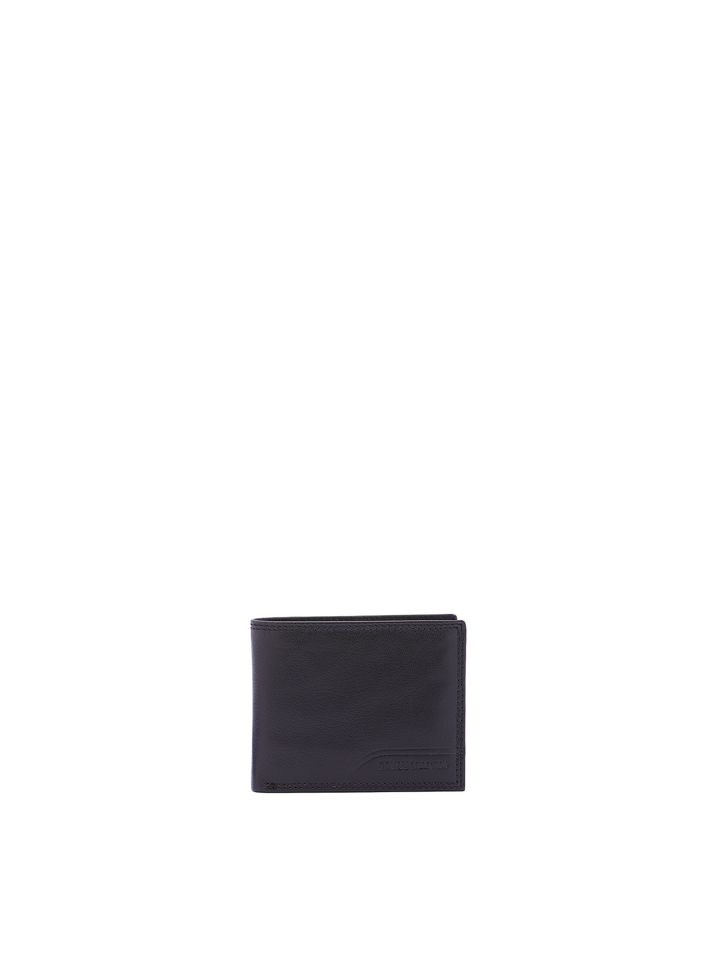 Portamonete di Coveri Collection in nero: frontale