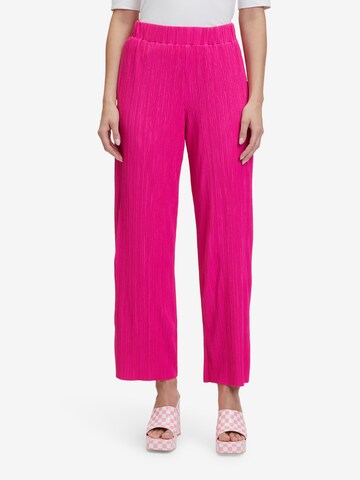 Cartoon Regular Pants in Pink: front