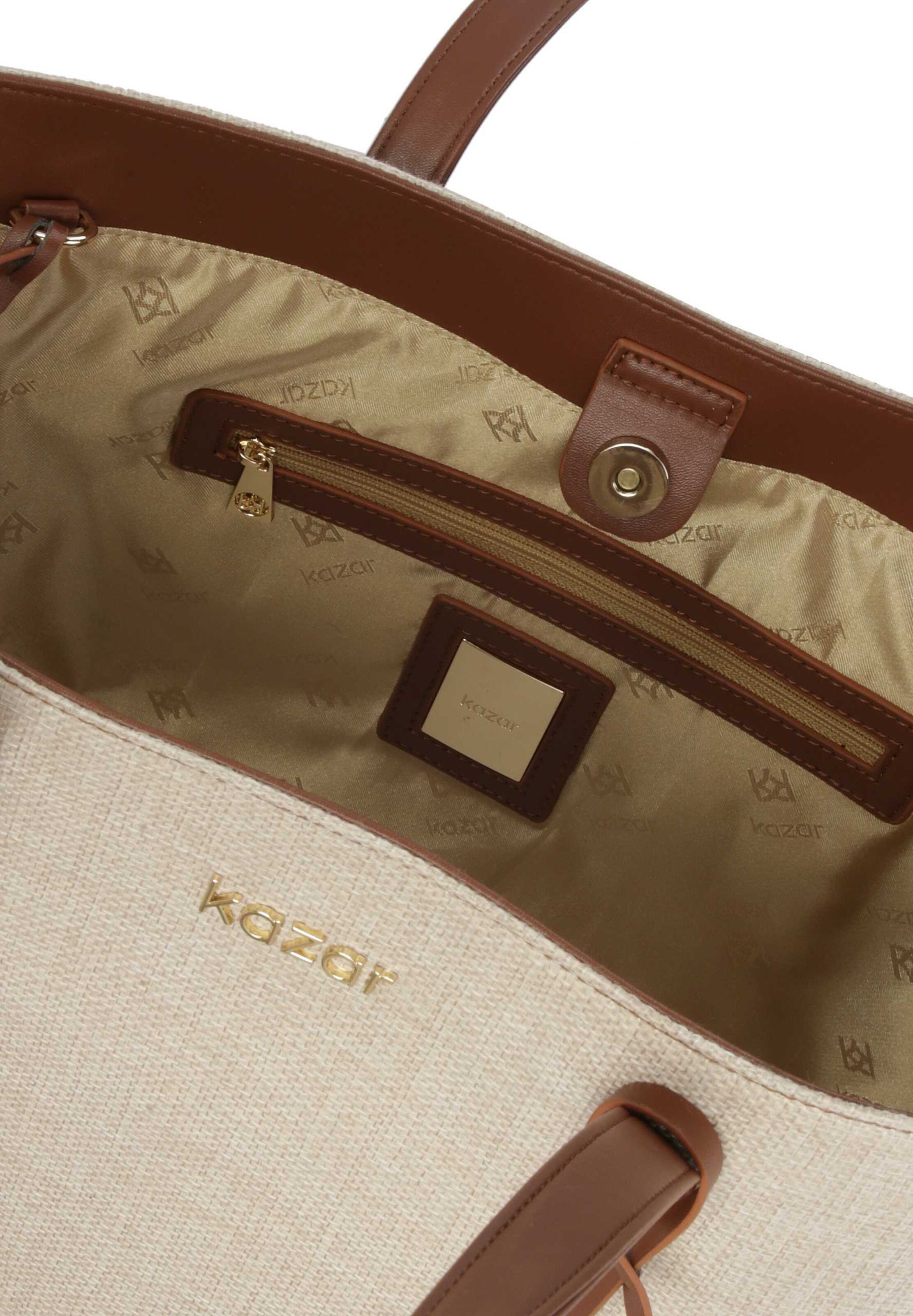 Cabas Kazar en beige