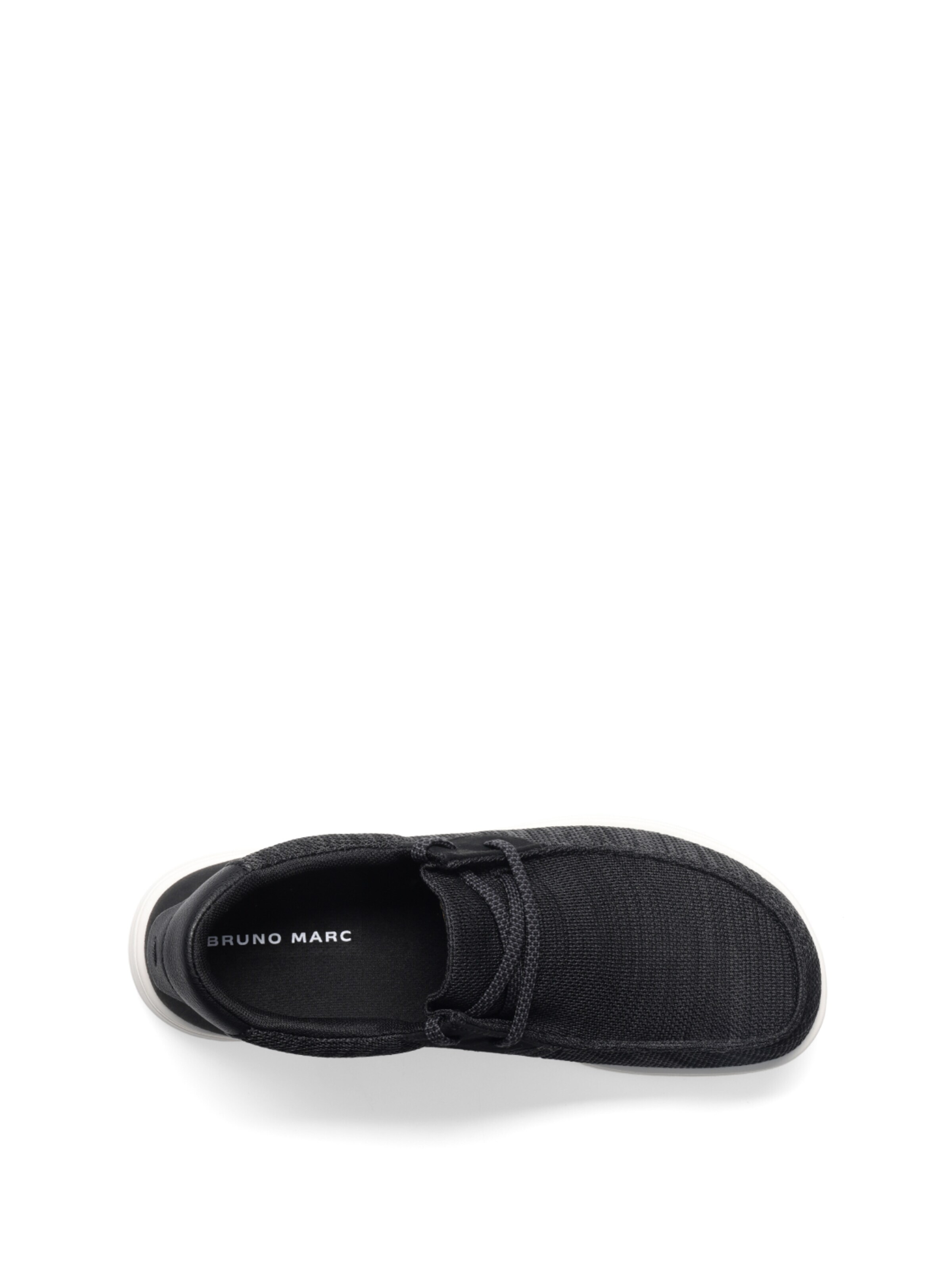 Bruno Marc Instappers 'Bruno Marc Herren Arch Support Freizeit Slipper Breite Zehenbox Rutschfeste Leichte Atmungsaktive' in Zwart