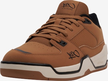 K1X - Zapatillas deportivas bajas en marrón: frente