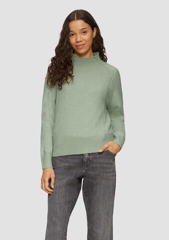 QS Sweater in Green: front