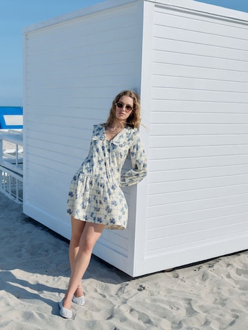 Next Košeľové šaty - Modrá