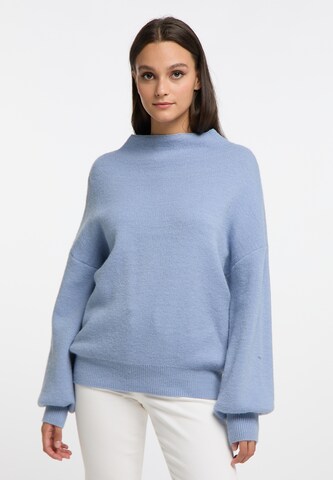 Pull-over RISA en bleu : devant