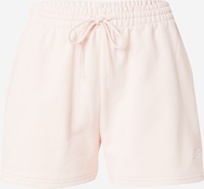 new balance Shorts in pastellpink / weiß, Produktansicht