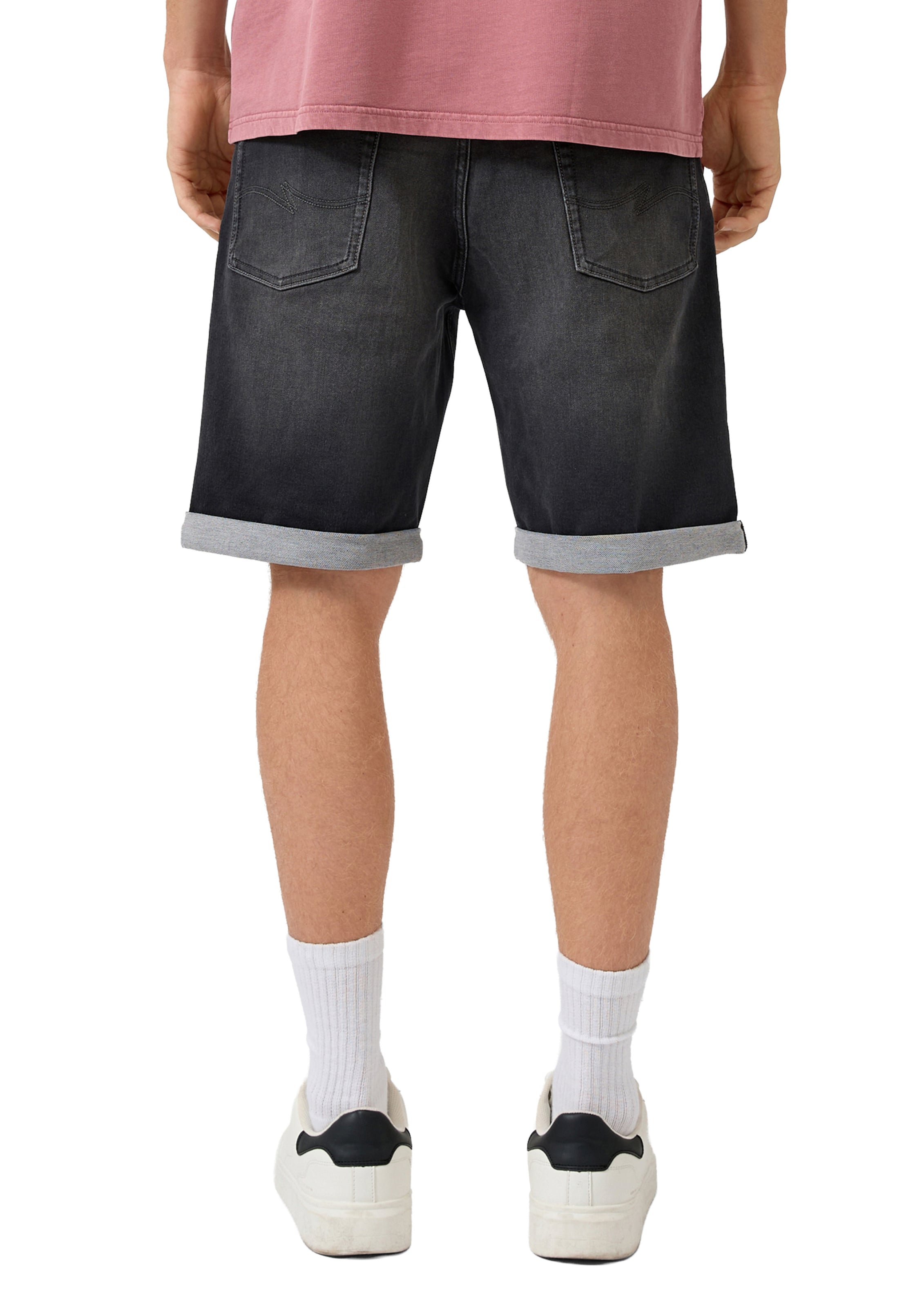 QS Regular Jeans ' JOHN ' in Grey