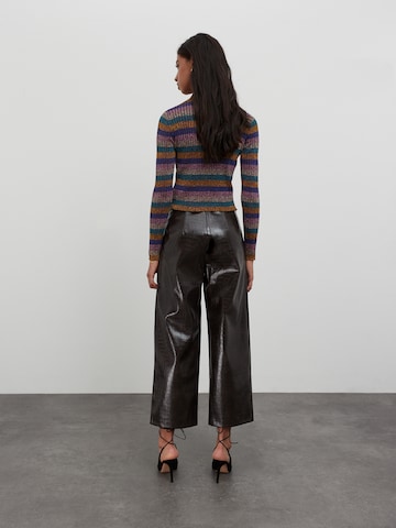 EDITED Wide leg Pants 'Melly' in Brown
