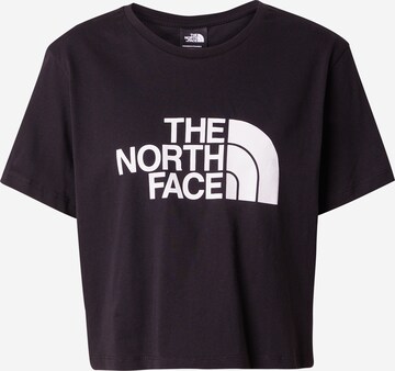 THE NORTH FACE Μπλουζάκι σε μαύρο: μπροστά