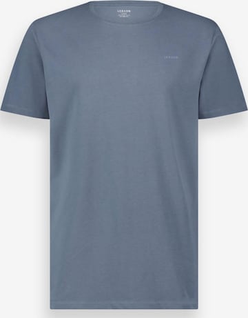 LEBASQ Shirt 'The Baker Crew Neck' in Grey: front
