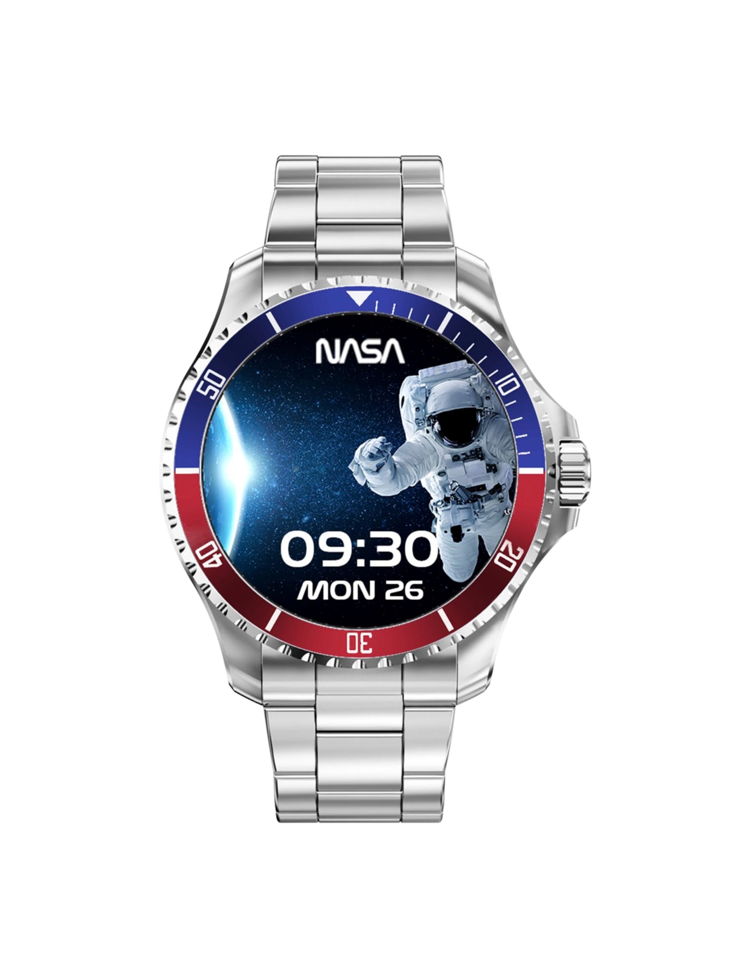 NASA Digital Watch 'Statement' in Silver