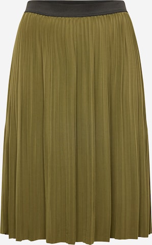 Z-One Spódnica 'Greta' w kolorze zielony: przód