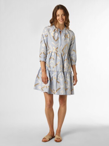 Robe ' ' apriori en bleu : devant